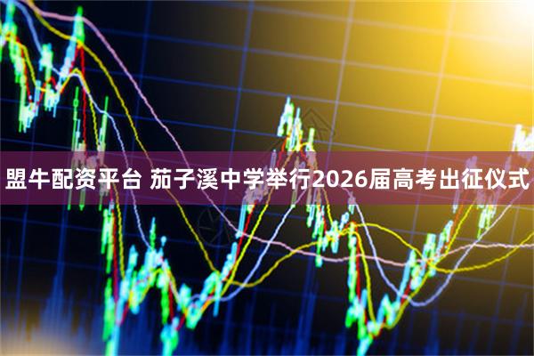 盟牛配资平台 茄子溪中学举行2026届高考出征仪式